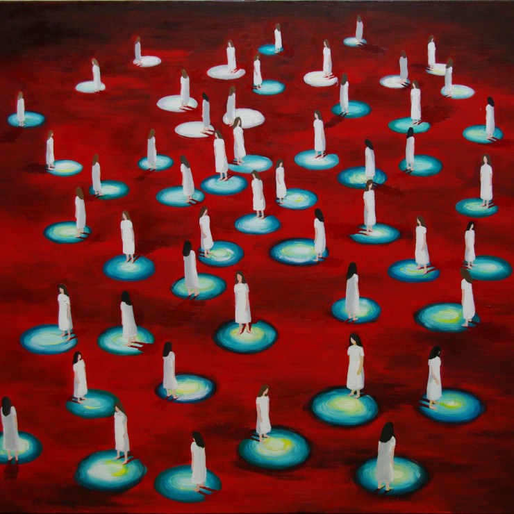 53×53cm oil on canvas 2014