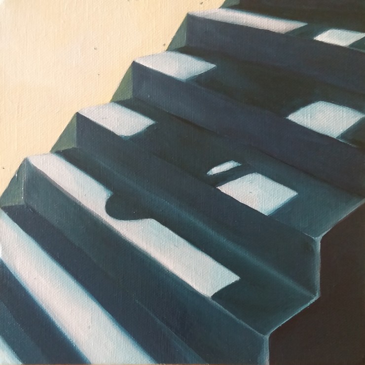 그림자2 20×20cm oil on canvas 2015